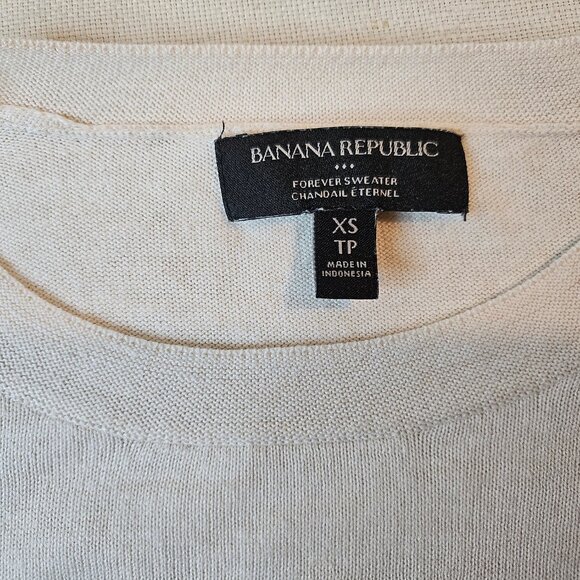 Banana Republic Women's Crew-Neck Forever Sweater - Size XS - Picture 4 of 6